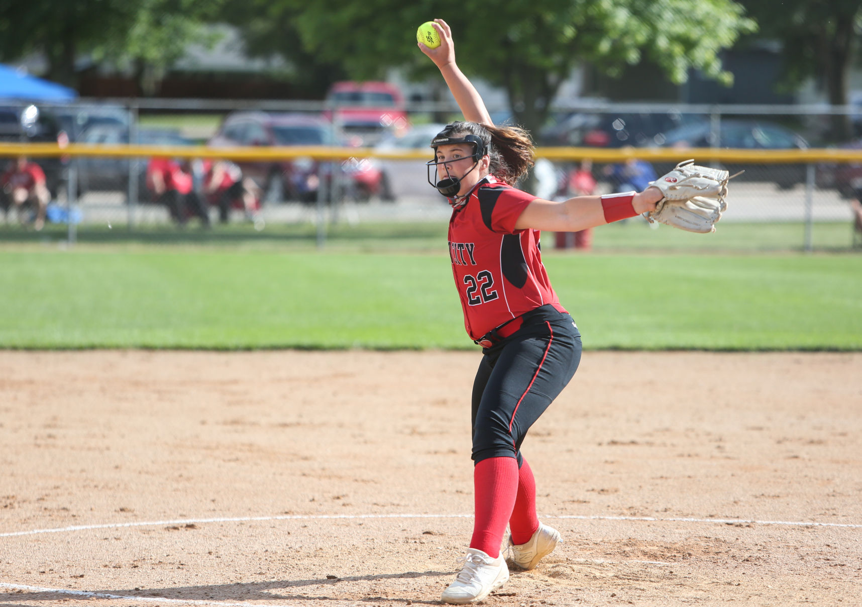 Mason City softball - Evans